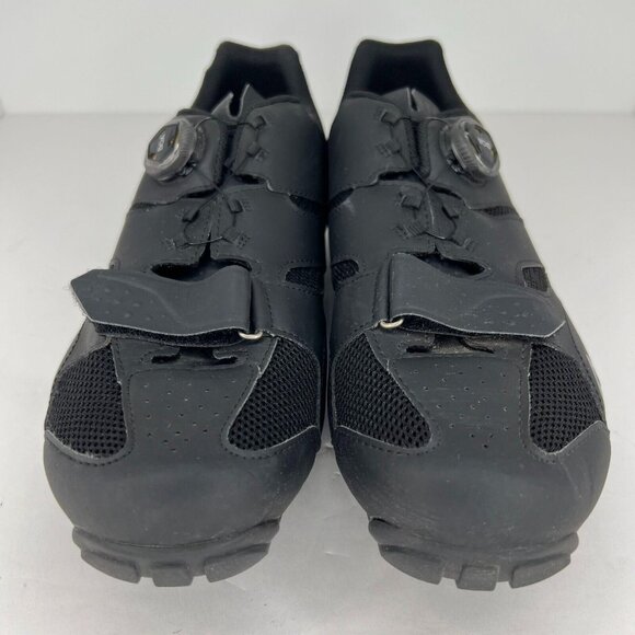 Giro Mens Black Solid Cylinder II Soltero Boa Leather Size 13.5 Cycling Shoes